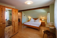 Schlafzimmer Ferienwohnung 60 m²
